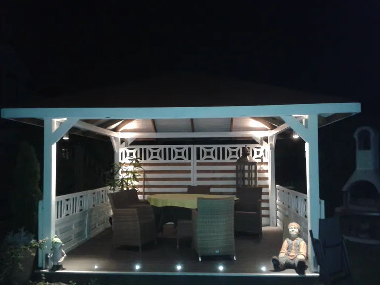 Megawood Terrassendielen Komplett-Set WPC Premium massiv schiefergrau 10