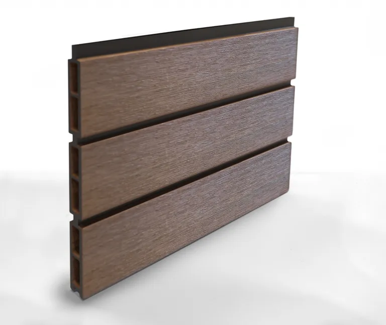 HORI WPC Sichtschutzzaun Stecksystem Rhombus-Style Schrägelement co-extrudiert 4