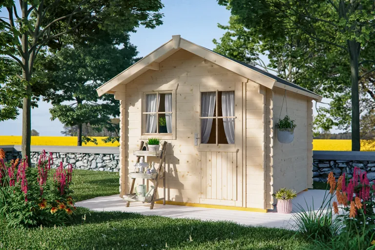 SKAN HOLZ Gartenhaus Porto 1