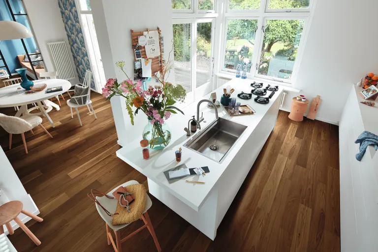 MEISTER Parkett longlife PS 300 Nussbaum amerikanisch lebhaft 9009 Landhausdiele 2