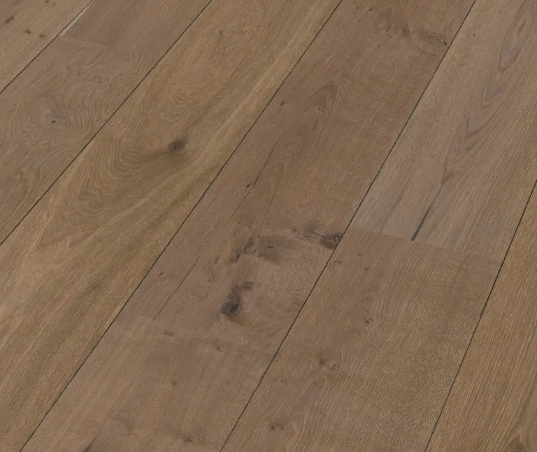 MEISTER Lindura Holzboden HD 400 Eiche authentic greige 8905 gebürstet Landhausdiele 0