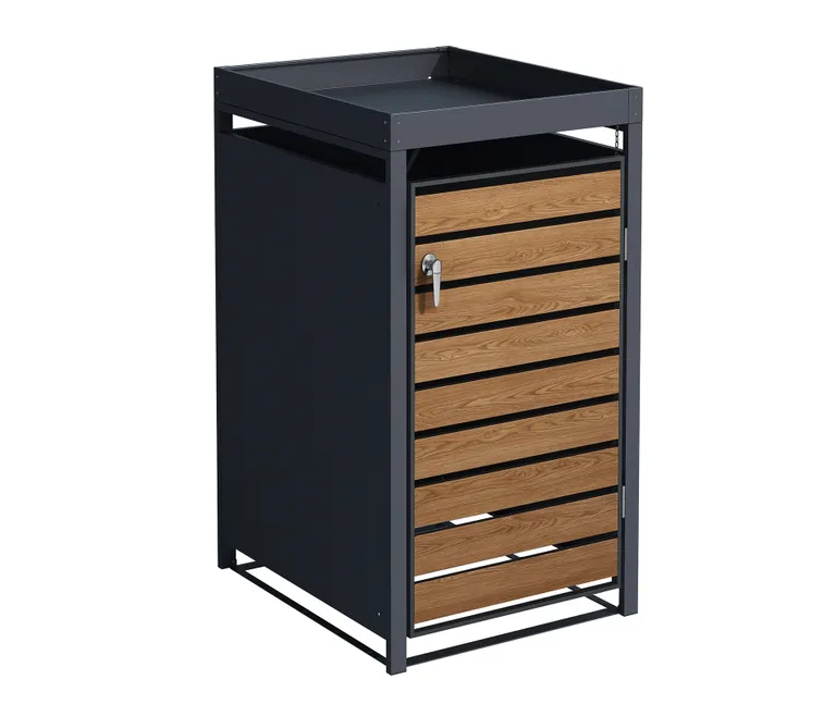 HORI Mülltonnenbox Cleanman 1 Wood 6
