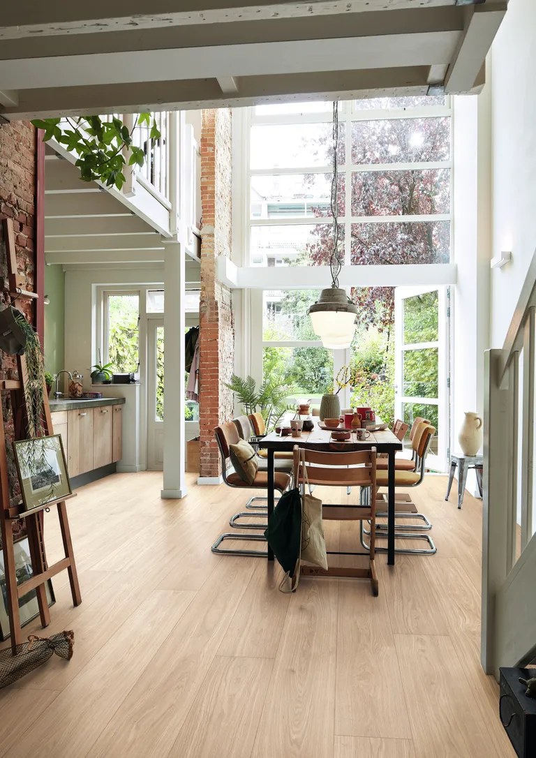 MEISTER Parkett longlife PD 450 Eiche harmonisch cremeweiß 9005 Landhausdiele 1