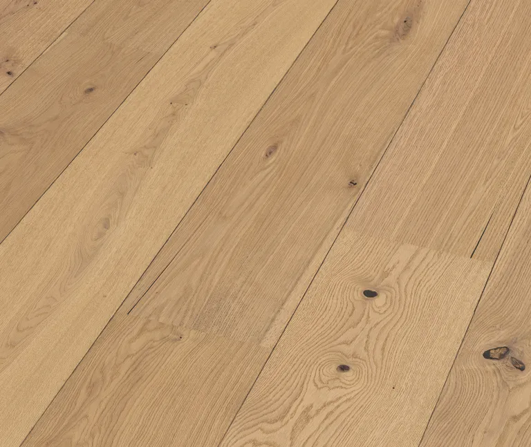 MEISTER Lindura Holzboden HD 400 Eiche authentic karamell 8916 gebürstet Landhausdiele 0