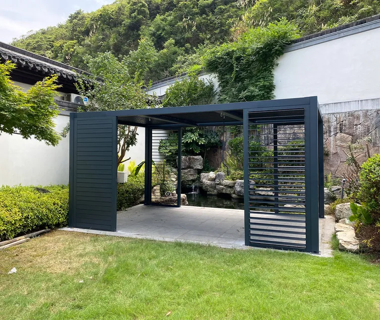 HORI Pavillon Diogenes Seitenwand 1