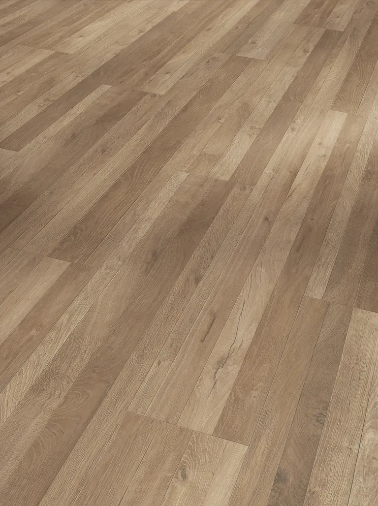 PARADOR PVC freier Klick-Designboden Modular ONE Eiche Linea natur Holzstruktur Landhausdiele 1