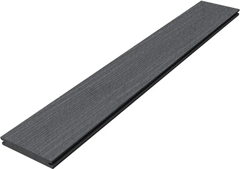 Megawood Terrassendielen Komplett-Set WPC Premium massiv schiefergrau 0