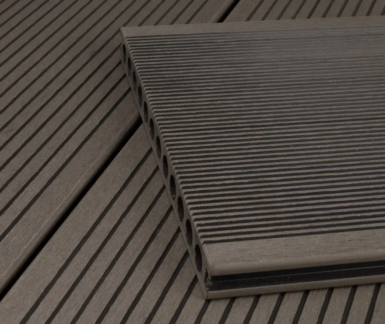 HORI Terrassendielen WPC/BPC Hohlkammer XXL grau 25 x 250 mm 0