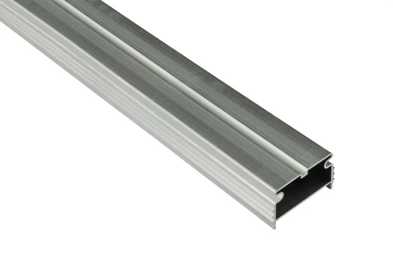 Kovalex Terrassendielen Komplettset WPC Kammerprofil Exklusiv anthrazit mattiert 26 x 145 mm 1