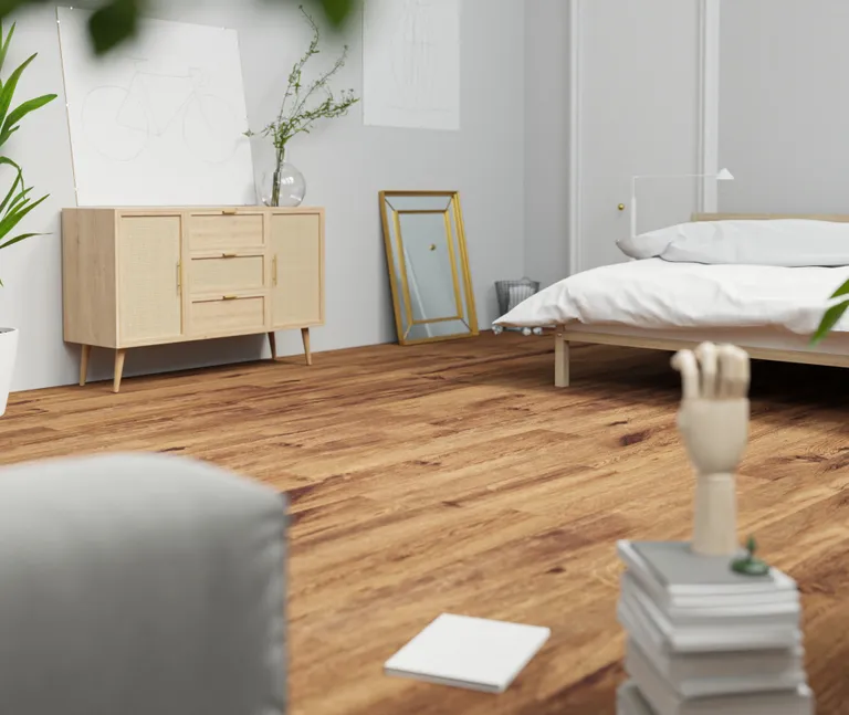 HORI Klick-Hartvinylboden Rigid SPC Eiche Paris rustik geräuchert Landhausdiele 7