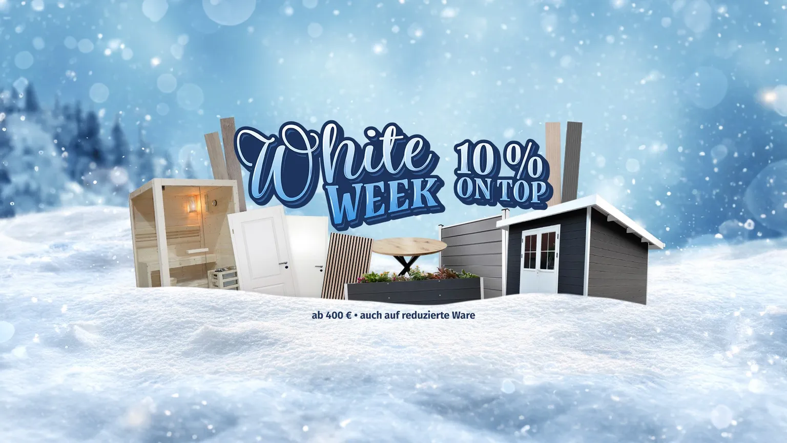 White Week Slider