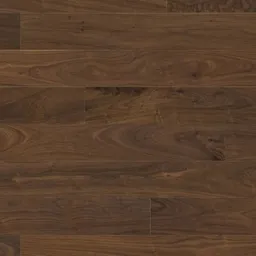 Hier ist ein dunkler Fertigparkettboden Nussbaum zu sehen.