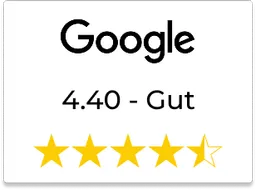 Google - 4,40 Sterne - Gut