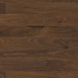 Hier ist ein dunkler Parkettboden Nussbaum zu sehen