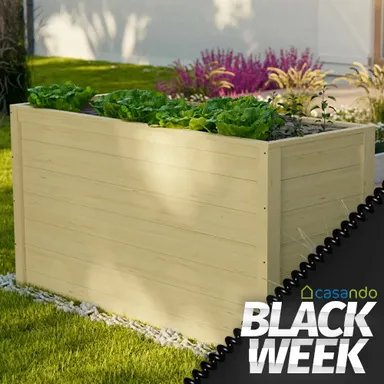 Hochbeet aus Holz in Black Week 