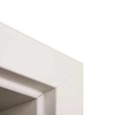 Hier ist eine weiße Zarge zu sehen.