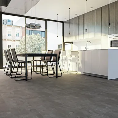 Vinylboden Fliesenoptik
