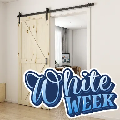 White Week Barndoor