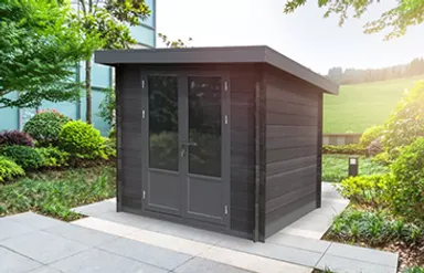 Gartenhaus aus WPC