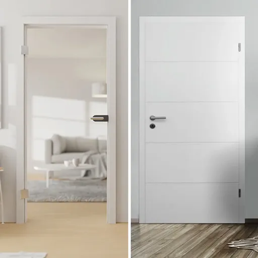 innentüren in verschiedenen farben und varianten