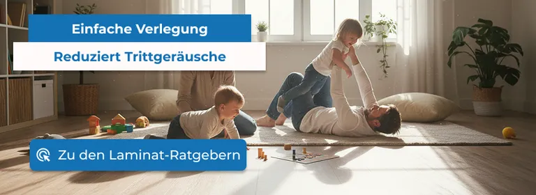 Laminat mit Trittschalldämmung M