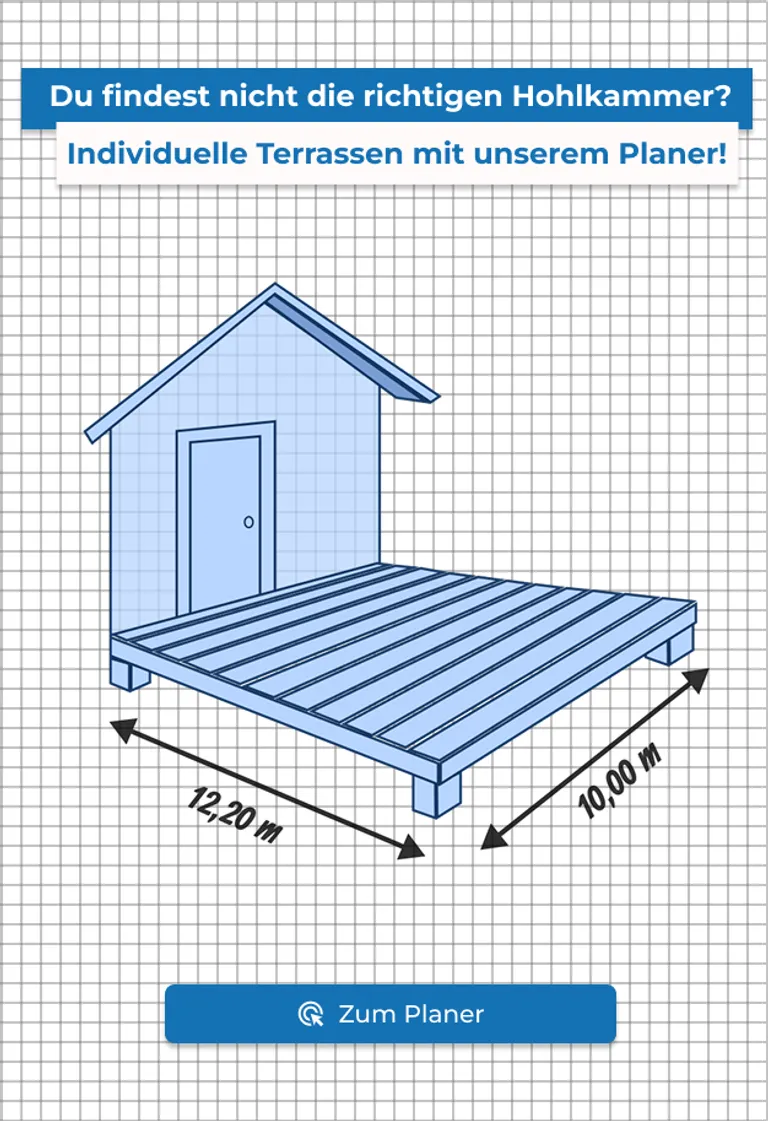 WPC-Dielen Hohlkammer D