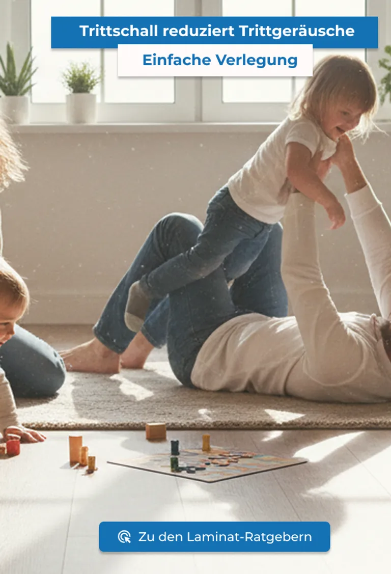 Laminat mit Trittschalldämmung D