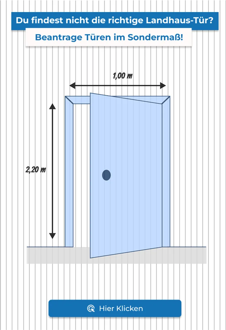 Landhaus-Zimmertür D