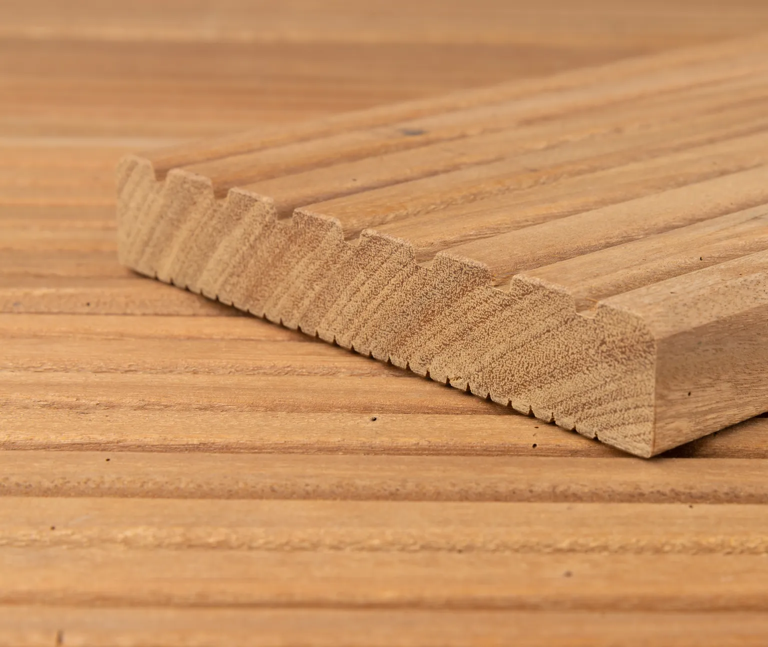BPC Komplettset Terrassendielen Bangkirai Braun Bambus Holz Komplettbausatz WPC 