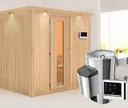 Karibu System-Sauna Eupin Fronteinstieg 68 mm 0