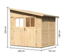 Karibu Gartenhaus Bomlitz 1