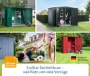 EcoStar Zubehör Alu-Fußboden Gerätehaus Trend Elegant 2