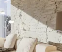 HORI Wandverkleidung Betonsteinverblender Natursteinoptik Weiß 2