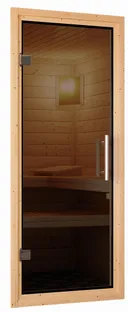 Karibu System-Sauna Siirin Eckeinstieg 68 mm 7