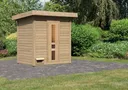 Karibu Sauna-Haus Hytti Fronteinstieg 28 mm 1
