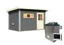 Karibu Sauna-Haus Skrollan Fronteinstieg 38 mm 4
