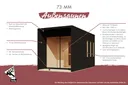 Karibu Sauna-Haus Miramar Fronteinstieg 73 mm 4