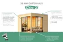 Karibu Gartenhaus Dice 3