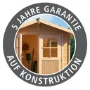 Karibu Holz-Metallgartenhaus Hybridhaus Jupiter 17