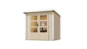 Karibu Holz-Metallgartenhaus Hybridhaus Jupiter 3