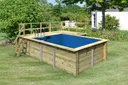 Karibu Pool Premium Steck- / Schraubsystem Rechteckig 1