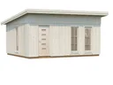 Palmako Gartenhaus Nordic+ Haus Annika Home Office 1