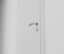 HORI Schallschutztür Wohnungseingangstür CPL Weiß RAL9016 SK1 Designkante Vollspan 2