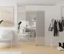 HORI Glasschiebetür 8 mm ESG Klarglas 1