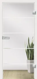 Licht & Harmonie Glastür 8 mm ESG Modell Atos 0