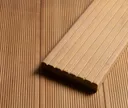 HORI Terrassendielen Garapa First Grade Kombiprofil 25 x 145 mm 0