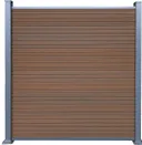 TETZNER & JENTZSCH WPC Steckzaun Set teak 0