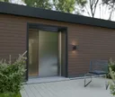 HORI WPC Fassade Hohlkammer braun glatt/gebürstet 129x20mm 4