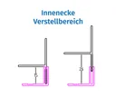 HORI Aluminium Fassade Innenecke Anthrazit 1