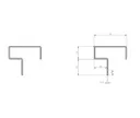 HORI WPC Fassade Endprofil 4